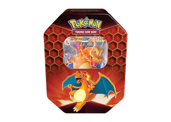 Pokémon Hidden Fates Tin - Charizard (Åbner live)