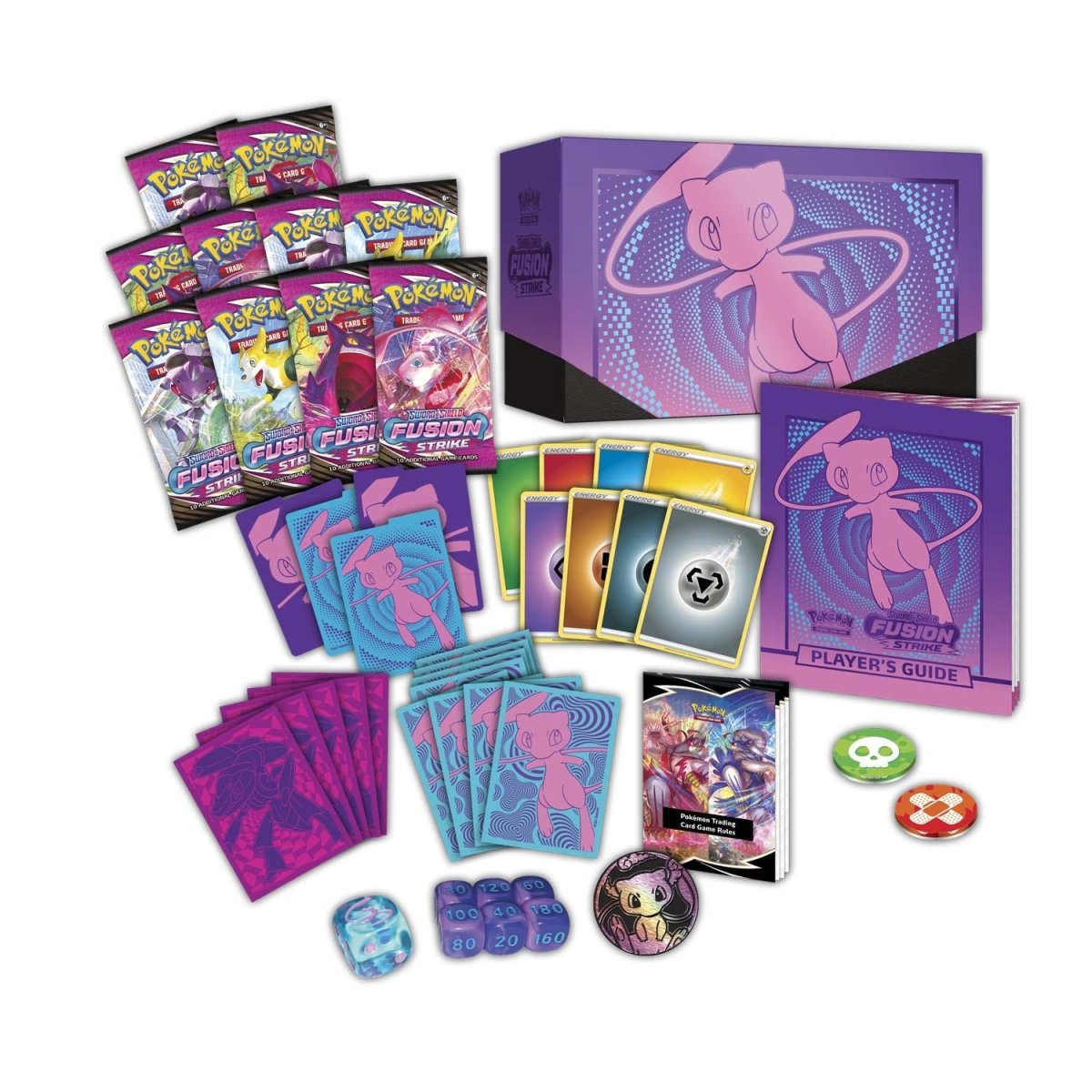 Pokemon Sword & Shield-Fusion Strike Pokémon Center Elite Trainer Box (Öppnas live)