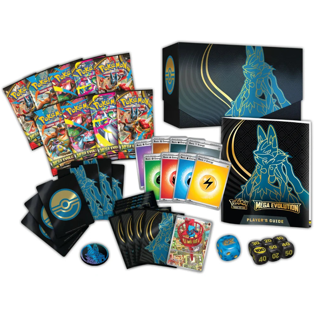Mega Evolution Lucario ETB (Öppnas Live)