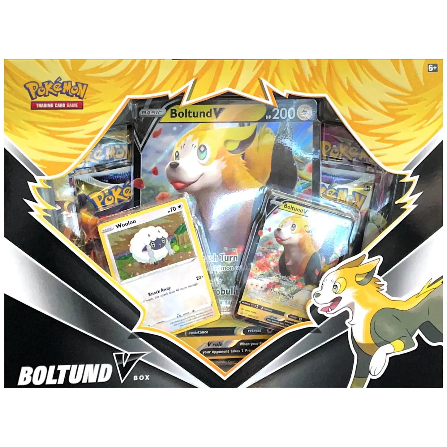 Boltund V Box (1× Evolving Skies ⚔️ 1× Fusion Strike 🌟 2× Brilliant Stars)