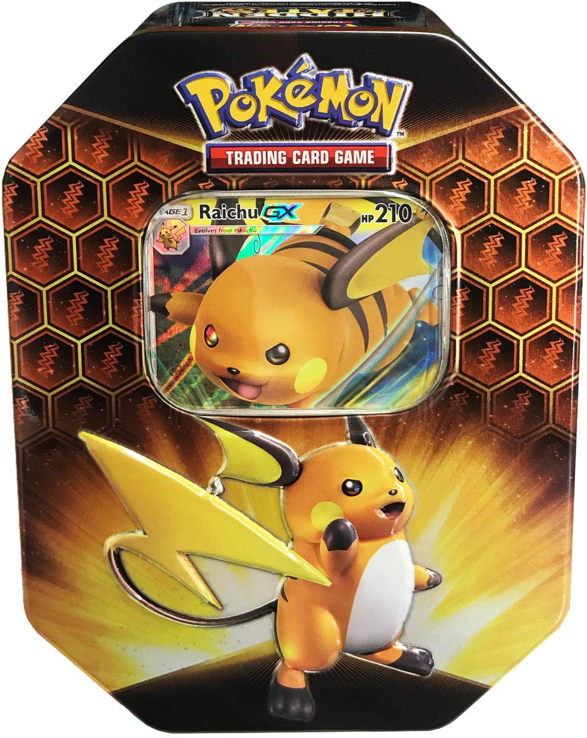 Hidden Fates – Raichu GX Tin