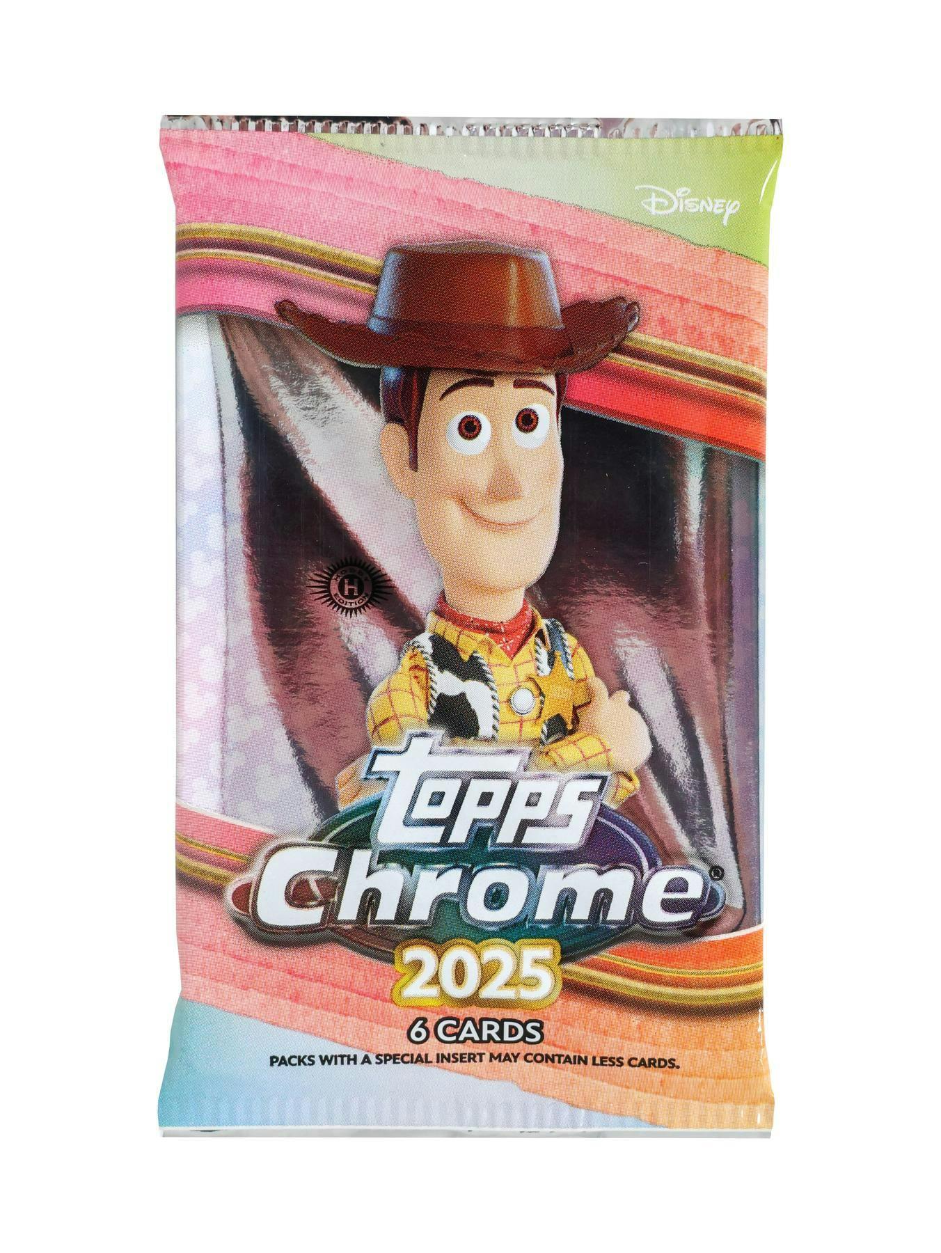 Topps Chrome 2025 – Disney & Pixar Hobby (BOX BREAK)