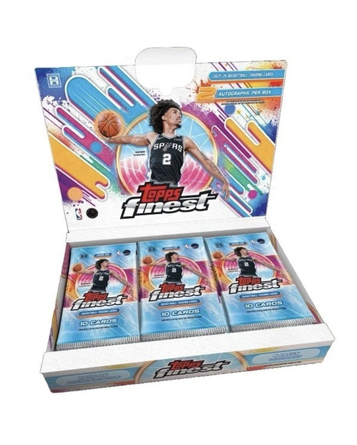 Topps Finest 2025–26 NBA Hobby Box