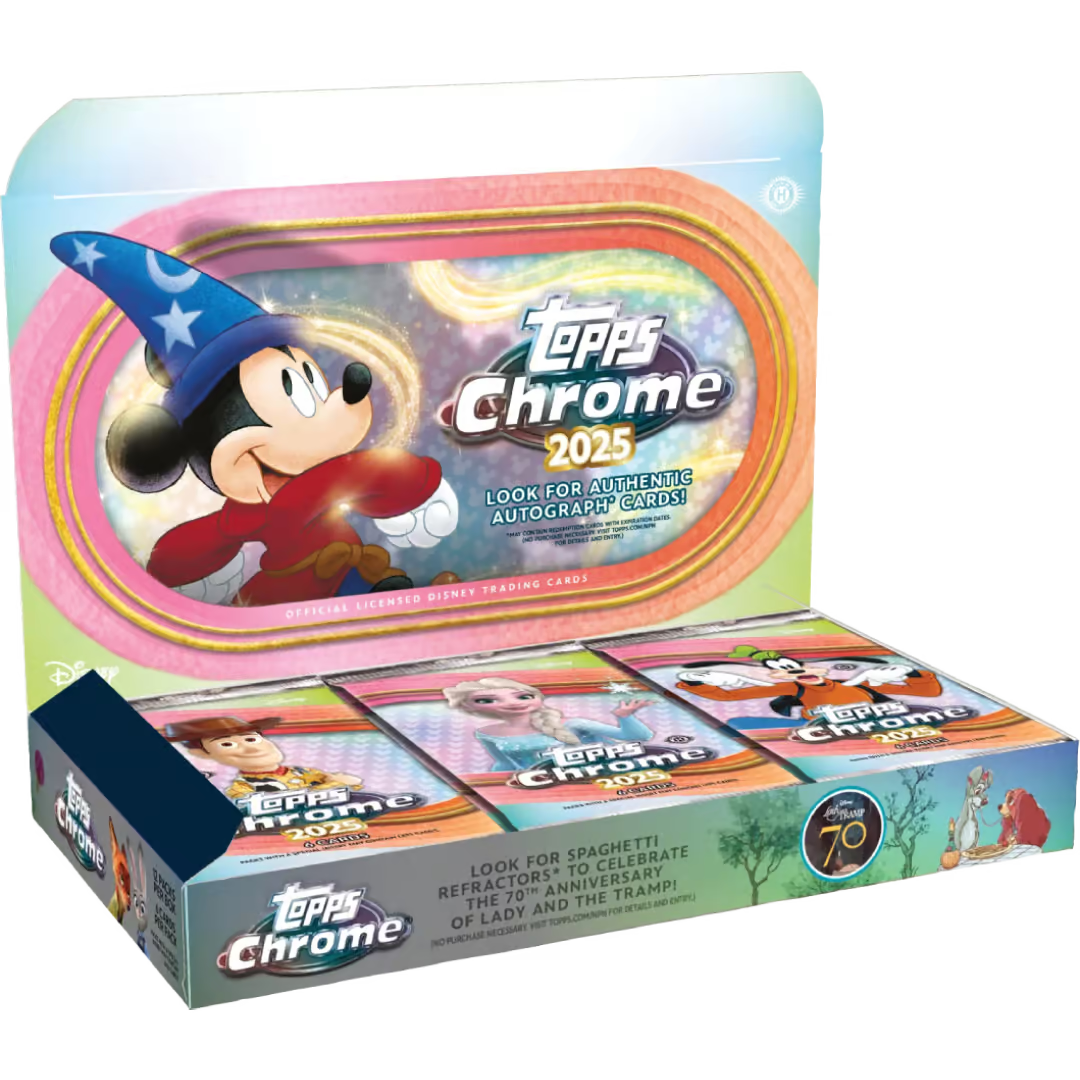 Topps Chrome 2025 – Disney & Pixar Hobby Box