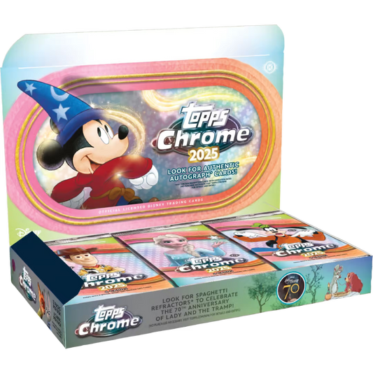 Topps Chrome 2025 – Disney & Pixar Hobby Box