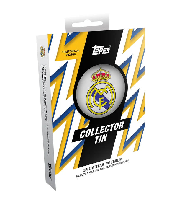 Topps Real Madrid 25/26 – Collector Tin