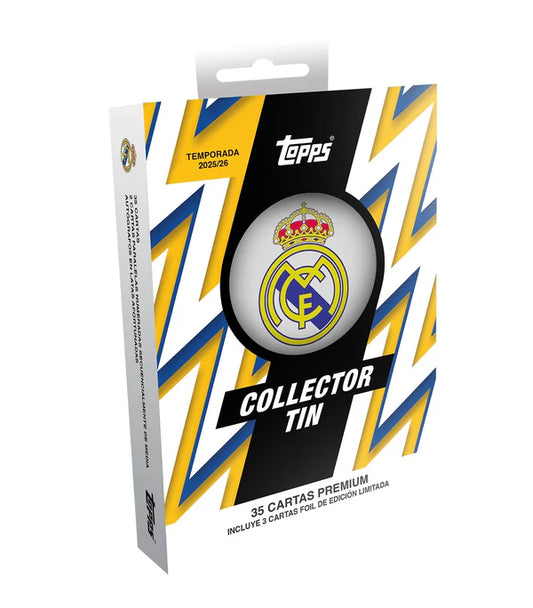 Topps Real Madrid 25/26 – Collector Tin