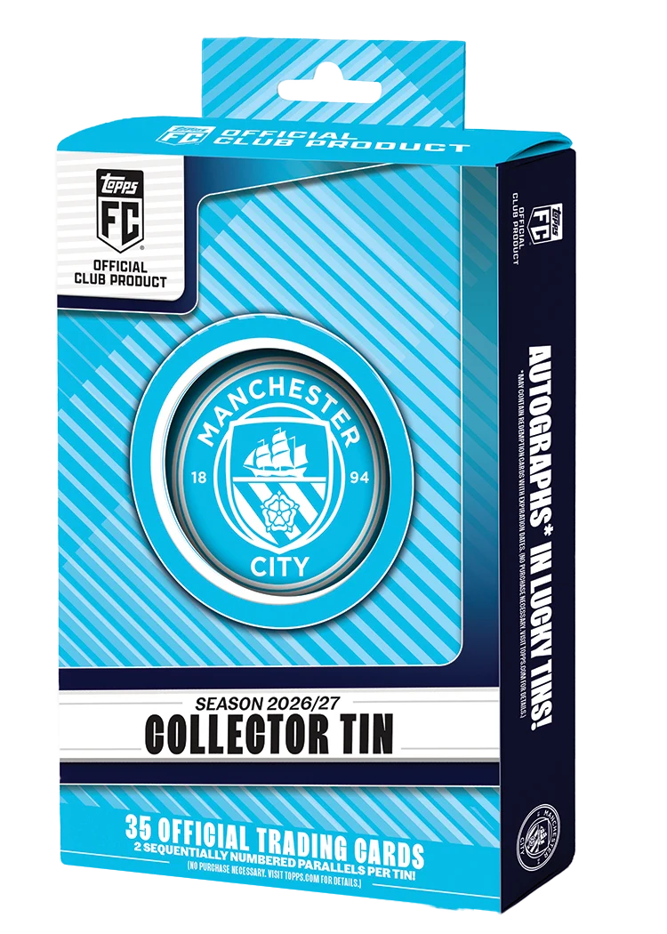 Topps Manchester City 26/27 - Collector Tin