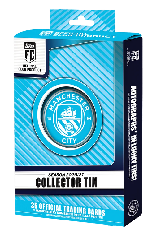 Topps Manchester City 26/27 - Collector Tin