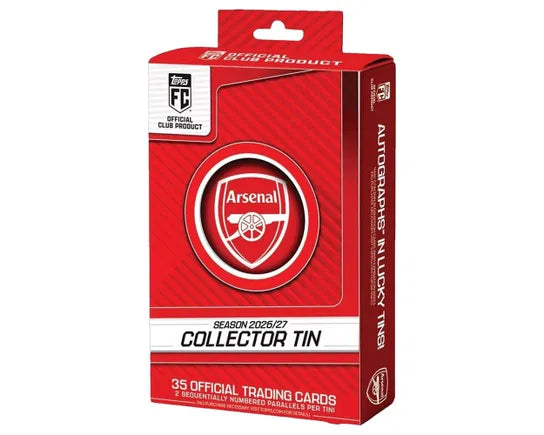 Topps Arsenal Collector Tin 2026/27