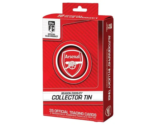 Topps Arsenal Collector Tin 2026/27