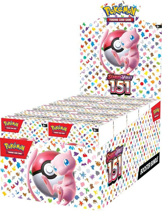 Pokemon 151 Booster Bundle Display - SV: Scarlet & Violet 151 (Öppnas live)