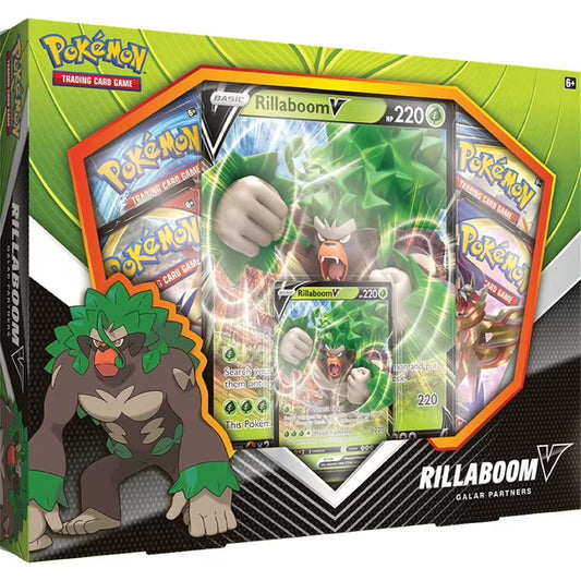 Rillaboom V – Galar Partners Collection Box