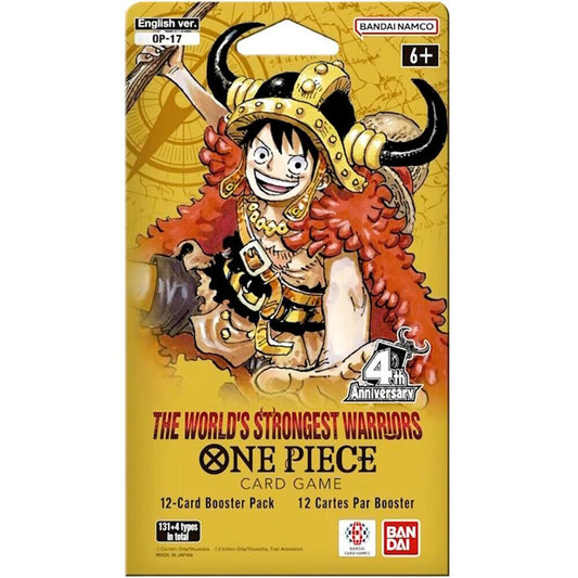 One Piece – The World’s Strongest Warriors OP-17 Sleeved Booster Pack