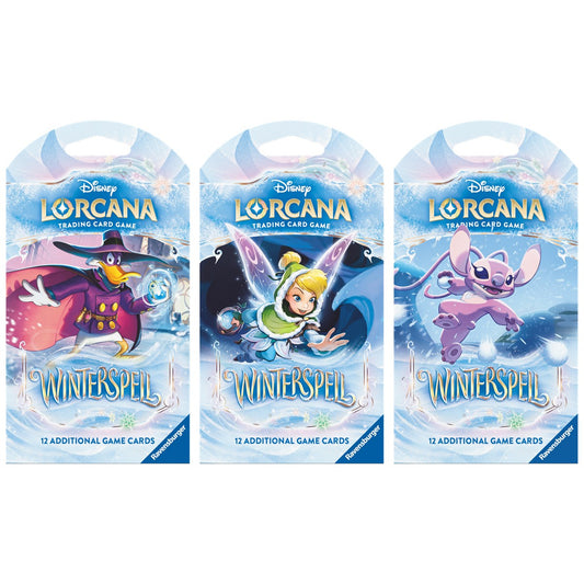 Disney Lorcana – Winterspell Sleeved Booster Pack