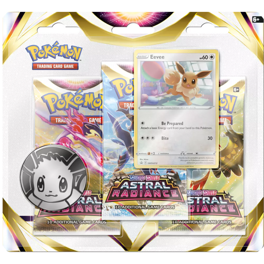 Astral Radiance 3-Pack Blister Eevee