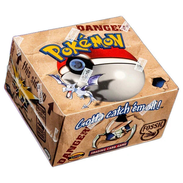 Pokémon Fossil Booster Box (Original WotC) (Åbner Live)