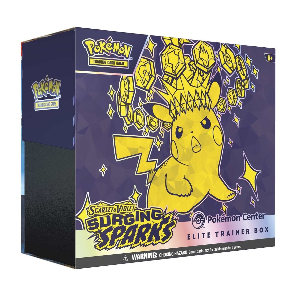 Pokémon Scarlet & Violet-Surging Sparks Pokémon Center Elite Trainer Box (Öppnas live)