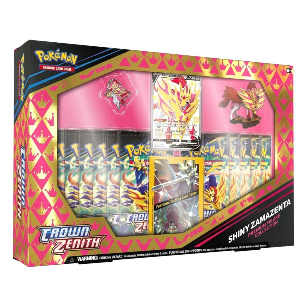 Crown Zenith Shiny Zacian / Zamazenta Premium Collection