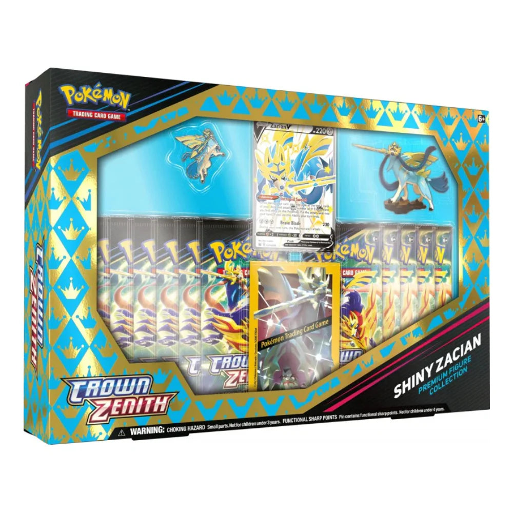 Crown Zenith Shiny Zacian / Zamazenta Premium Collection