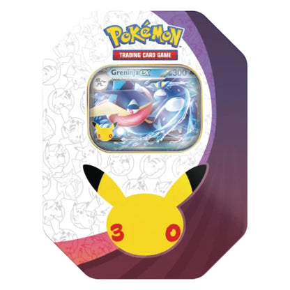 30th Celebration Greninja ex Tin