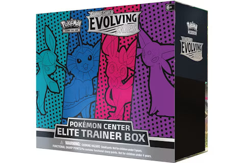 Evolving skies ETB (Pokemon center)