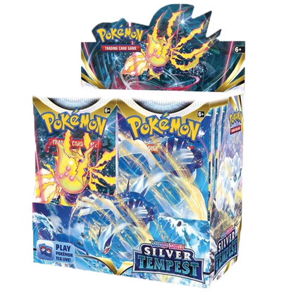 Silver Tempest Booster Box (Öppnas Live)