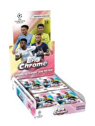 Topps Chrome UEFA Champions League 2021/2022 16 Packs / Box