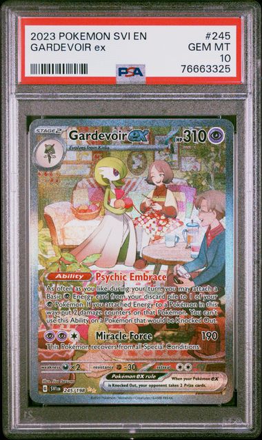 2023 POKEMON SVI EN-SCARLET & VIOLET #245 GARDEVOIR ex SPECIAL ILLUSTRATION RARE