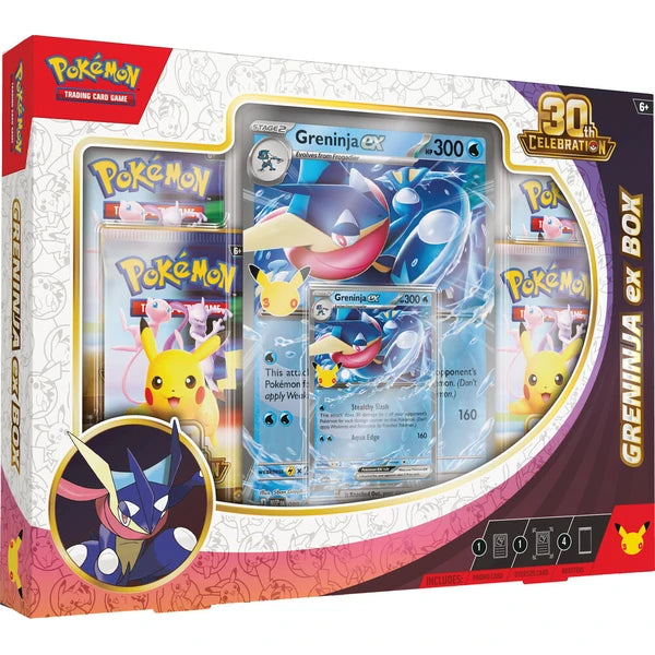 Pokémon – 30th Celebration Greninja ex Box (Förköp)