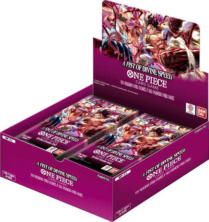 One Piece TCG OP‑11 – En knytnæve af guddommelig hastighed Boosterpakker