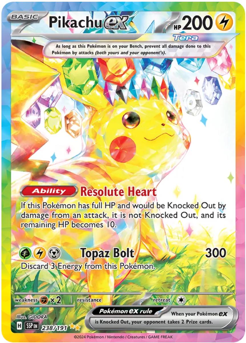 Surging Sparks Pikachu Vault