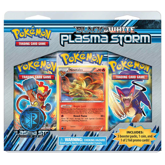 Plasma Storm 3-Pack Blister (Ninetales Promo)