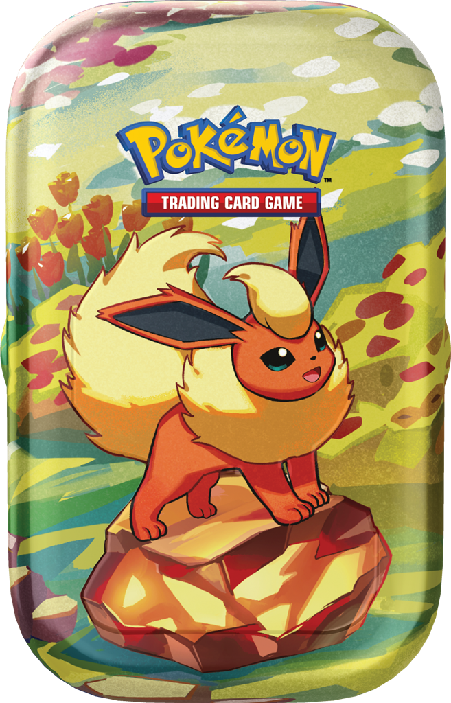 Pokémon Prismatic Evolutions Mini Tin (avautuu livenä)