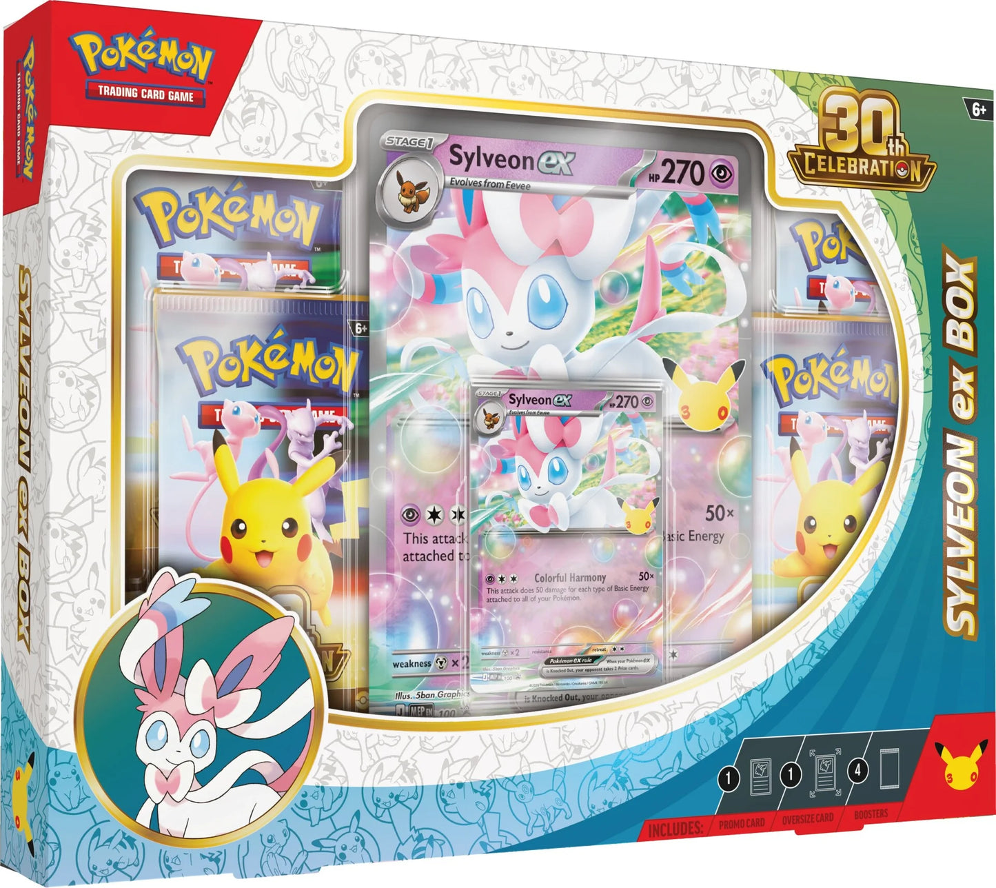 Pokémon – 30th Celebration Sylveon ex Box (Förköp)
