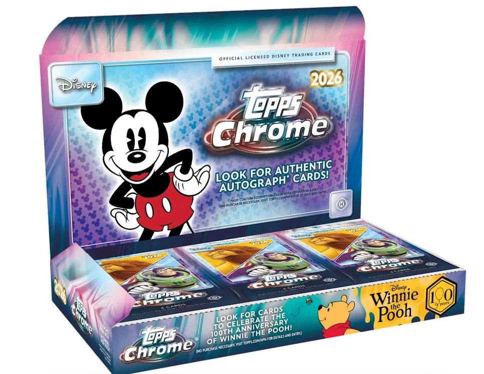Topps Chrome Disney 2026 Hobby Box