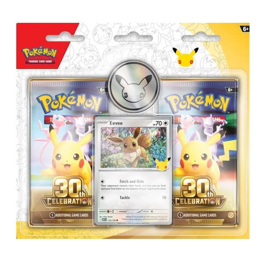 Pokémon – 30th Celebration Eevee 2-Pack Blister (Förköp)