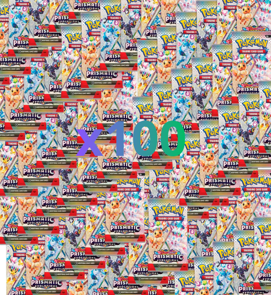 100 PRISMATIC PACKS (Öppnas Live)